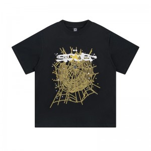 Sp5der Sp*er Sign T Shirt Svarta | 1407INTJE