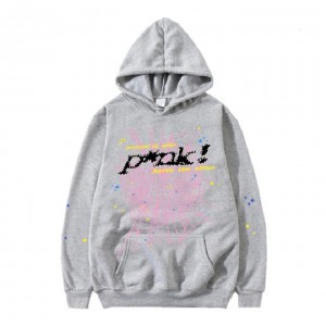 Sp5der Spider Hoodie Grå | 6597OZNDS