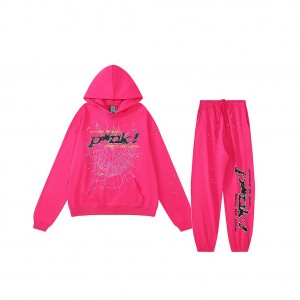 Sp5der Worldwide Träningsoverall Rosa | 1679VRUAK