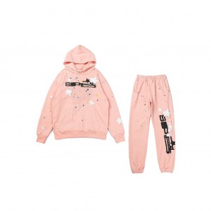 Sp5der Worldwide Träningsoverall Rosa | 5430XLOMC